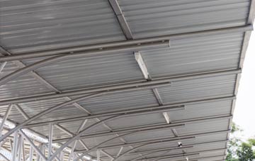 installing Pootings metal roofing